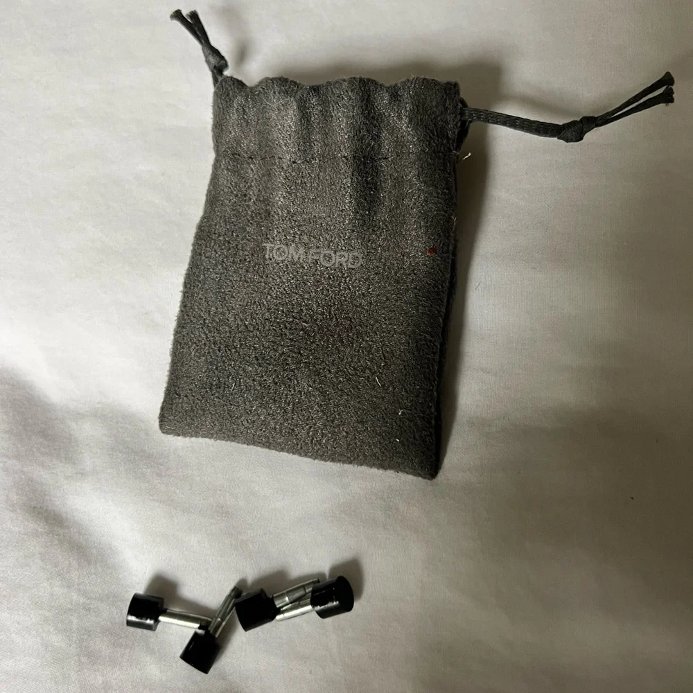 Tom Ford black velvet silk crystal stiletto sandals size 36 1/2 - Picture 8 of 8